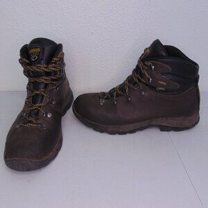 Share Asolo Scafell GV Hiking Boots High Top Brown Leather Mens 10.5